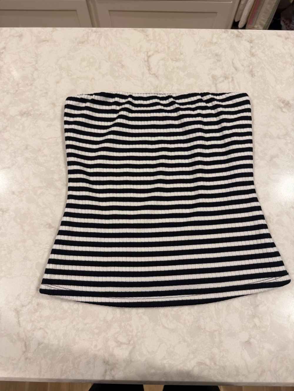 Evereve stripped tube top, size XS